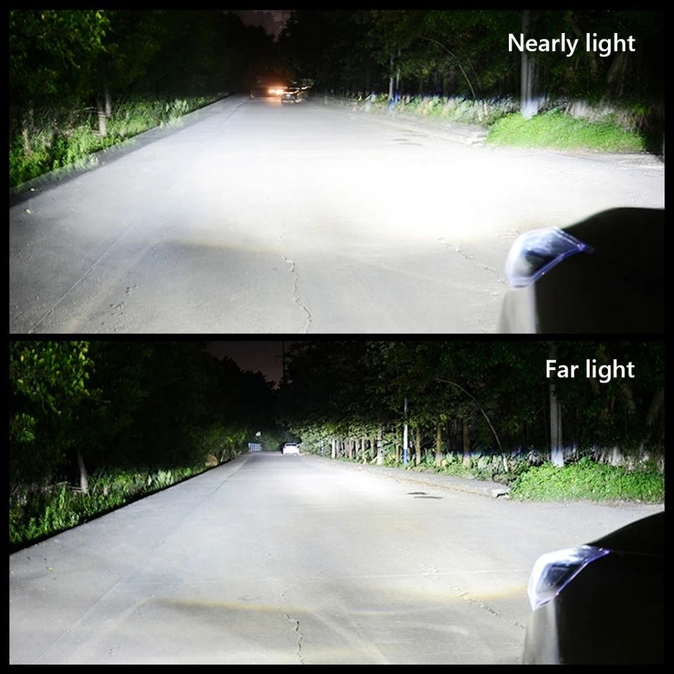 Світлодіодні білед лінзи H4 Led Y6D 80W 12-24V Y9D H/L