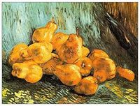 Obraz impresjonistyczny - Vincent van Gogh Martwa natura z pigwami