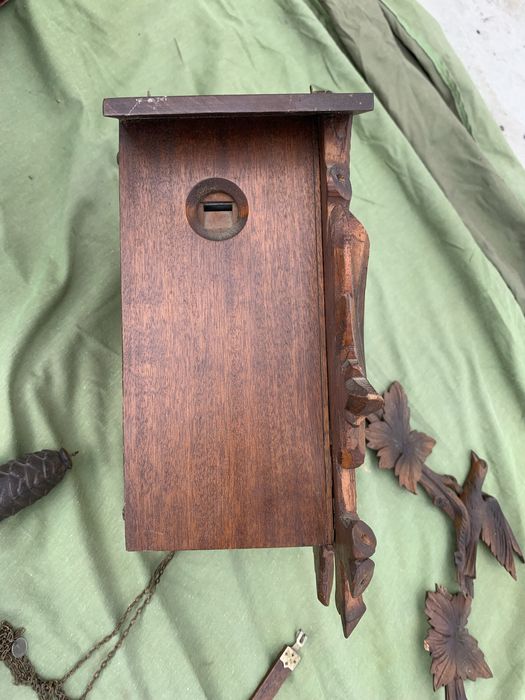 1-Relogio - Reguladora -Passarinho - Cuco - Defeito no Ponteiro /Funci