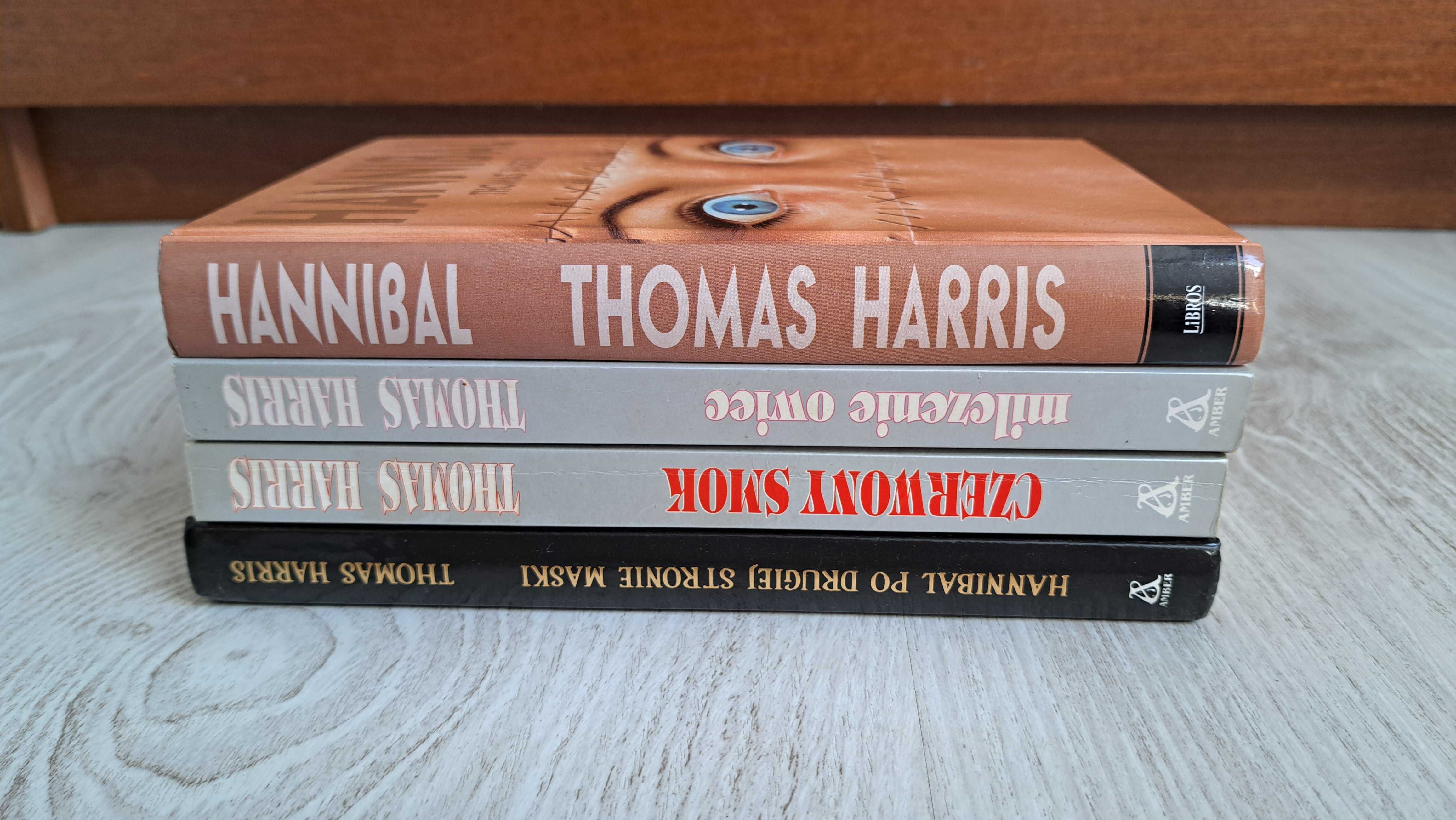 Thomas Harris Milczenie owiec Hannibal Po drugiej stroni Czerwony smok