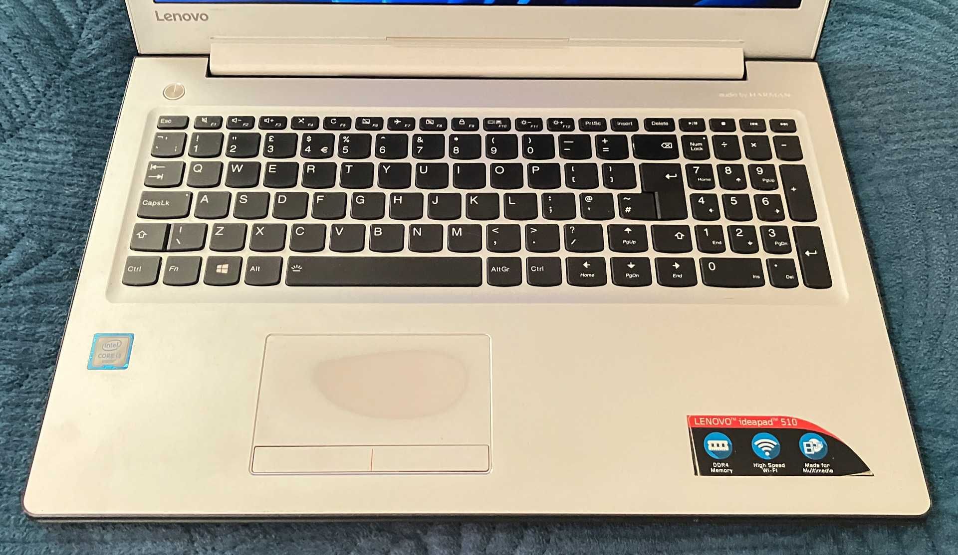 Laptop Lenovo Ideapad 510-15ISK 15,6" i3-6100W, 8GB DDR4 256GB SSD BOX