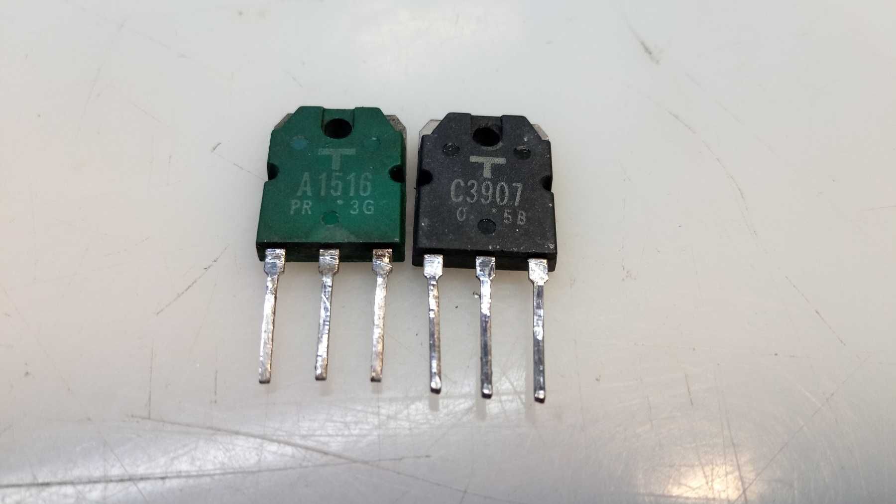 Транзистори Toshiba 130 Вт, 2SA1962 2SC5242 2SA1516 2SC3907.