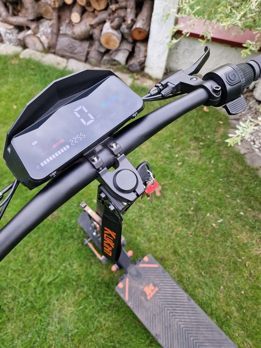 Kukirin g4 zadbany na gwarancji z wymienioną baterią