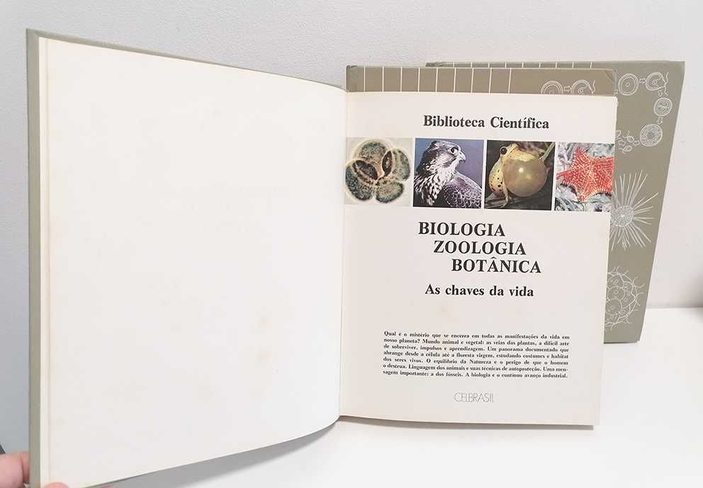 Biologia, Zoologia, Botânica - As Chaves da Vida (3 volumes)