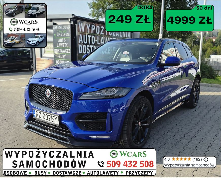 Wynajem aut osobowych wypożyczalnia samochodów dostawczych bez limitu