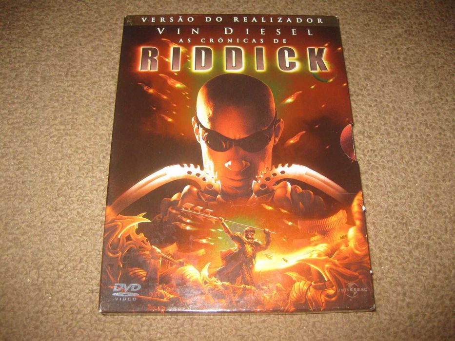"As Crónicas de Riddick" Vin Diesel/Edição Especial 2 DVDs/Digipack!