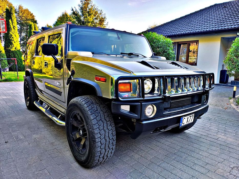 Hummer H2 **HUMMER H2 — potęga na kołach, styl na pięknych felgach!**