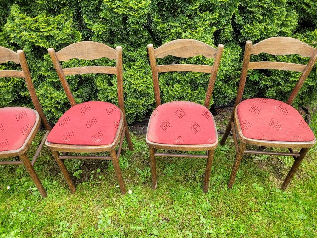 Sprzedam krzesła stare prl vintage art deco