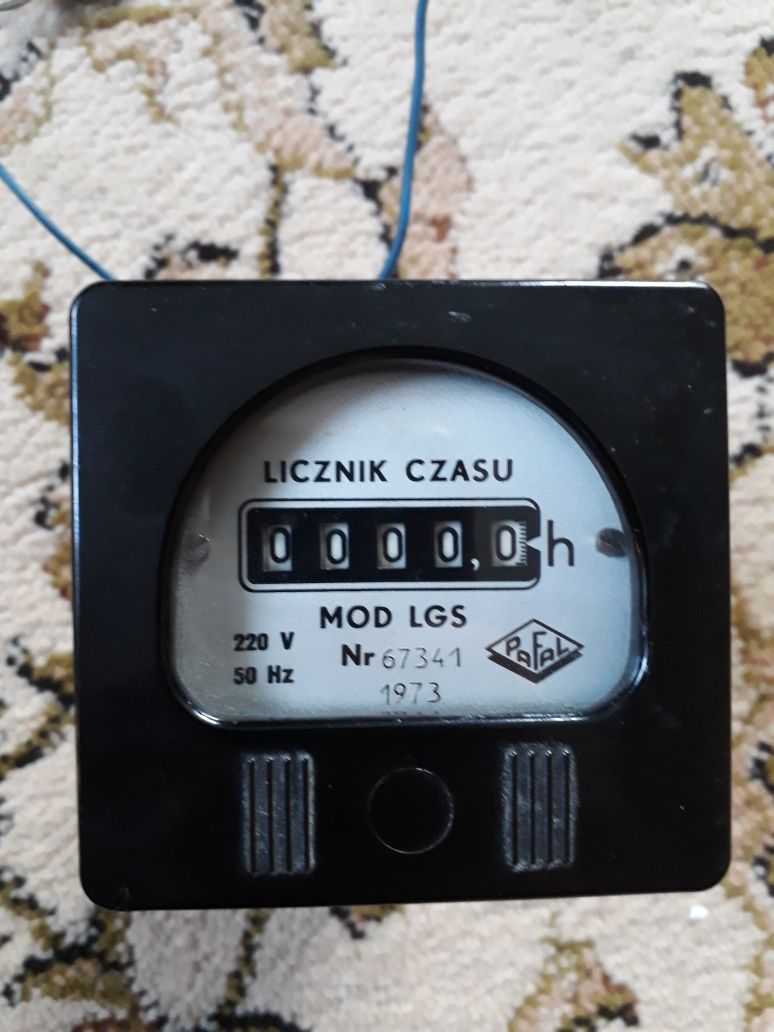 Licznik czasu MOD LGS firmy Pafal, PRL