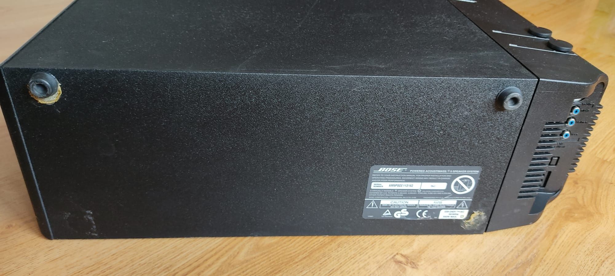 System głośników Bose acoustimass 9, 5 głośników. BRAK KABLI/PILOTA
