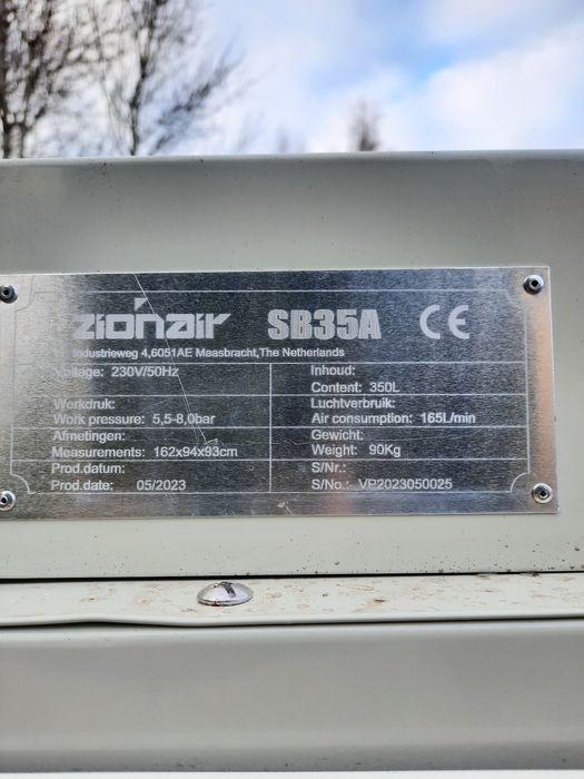 Piaskarka zionair sb35a Nowa
