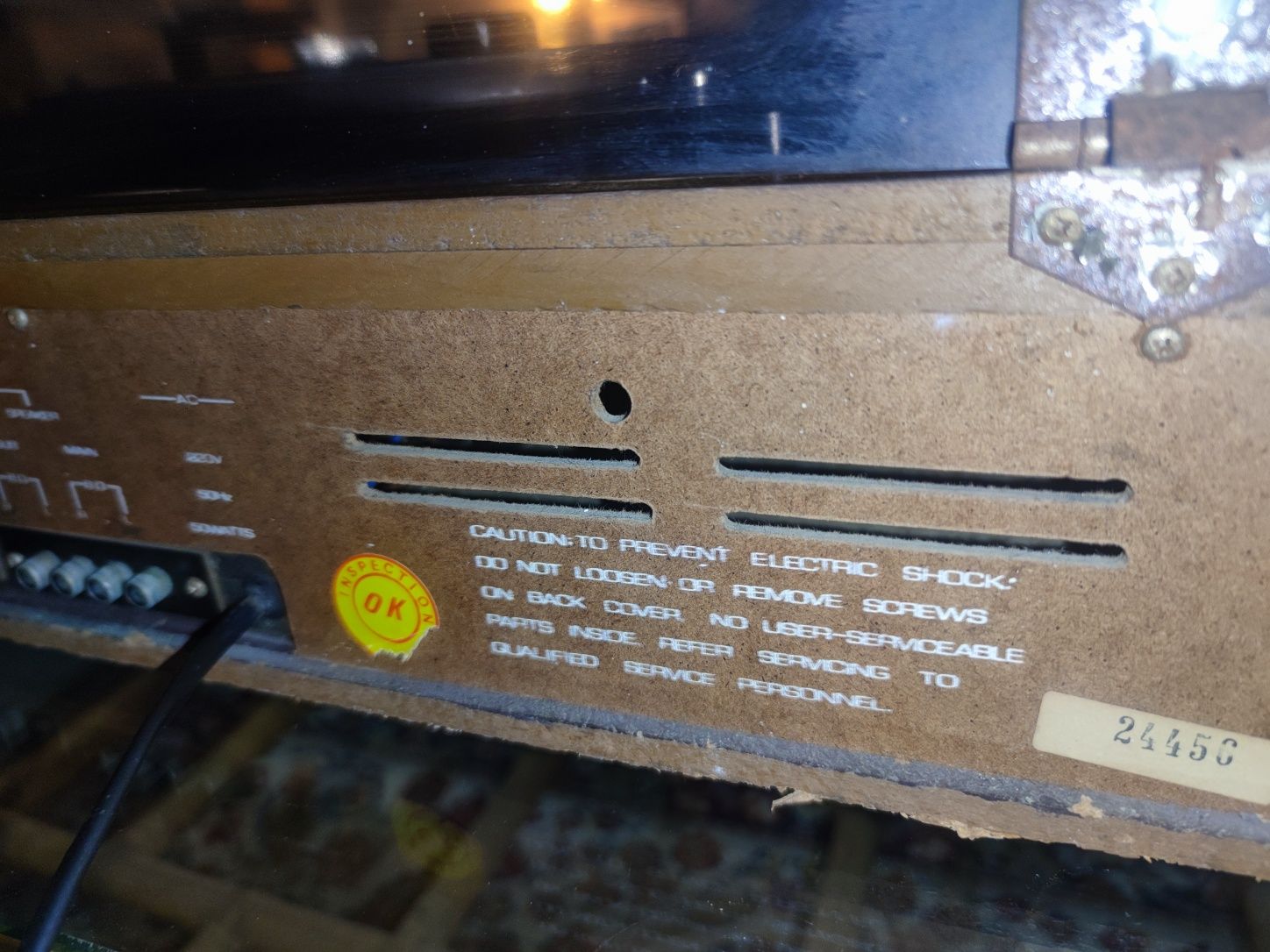 Aparelhagem Sprintlux S-4000 - Gira disco - Cassete - Radio
