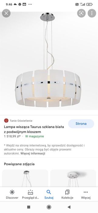 Żyrandol-lampa wiszącą Lirio 40252 Phillips