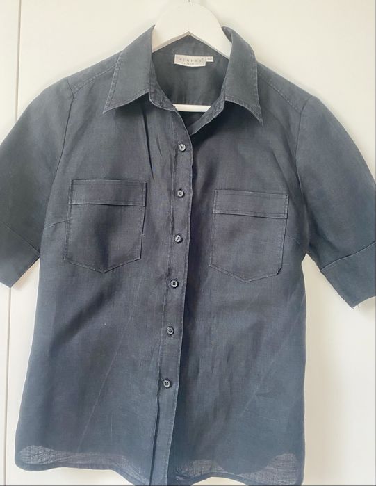 Hennes dla H&M bluzka koszula len 38/40