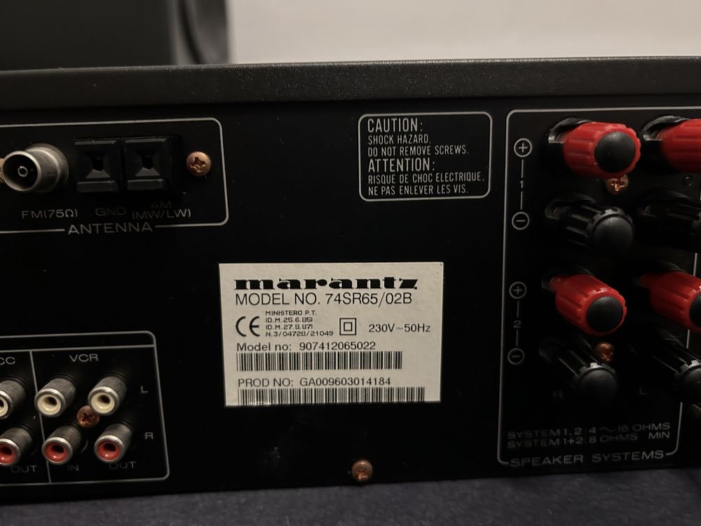 Продам Marantz SR-65 stereo resiver Пульт!