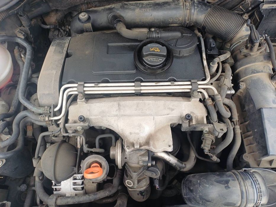 SILNIK DIESEL + POMPOWTRYSKI + TURBO SKODA OCTAVIA II 2.0 TDI BKD