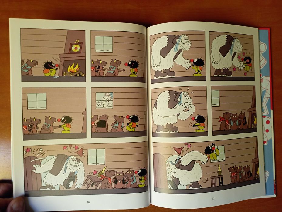 Petit Poilu - Le blues dy Yéti - BD infantil sem palavras