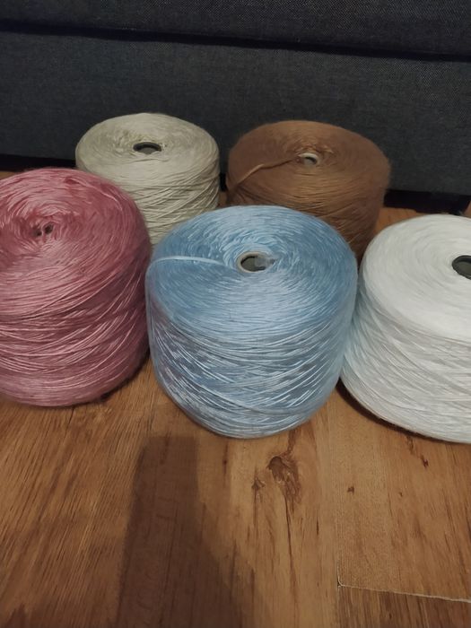 Włóczki mix kolorow