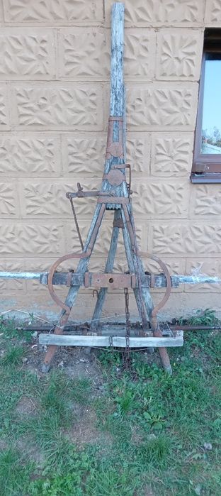 Stary wóz drewniany,rama,zabytkowy