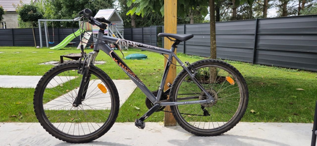 Rower kross mtb rama s dla osoby do 170 cm wzrostu sprawny