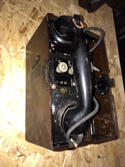 Telefone antigo Militar – 2ª Guerra Mundial  - 1938