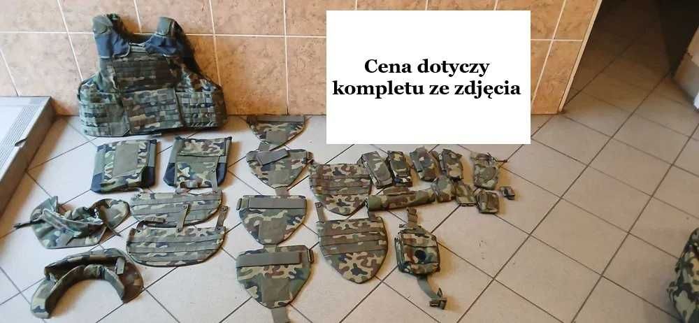 Uniwersalna kamizelka OCHRONNA KWM-02 wojskowa moro ew beżowy kolor