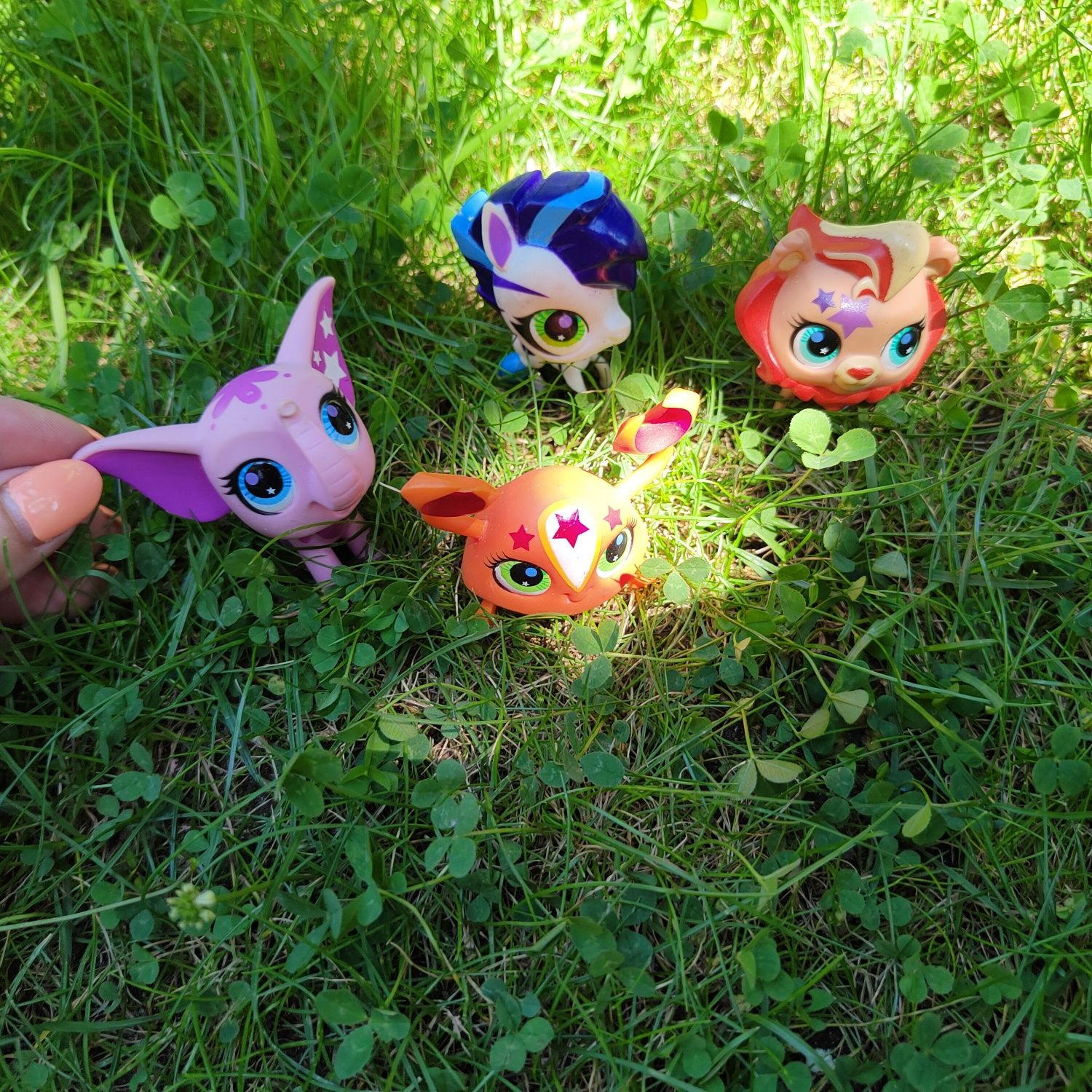 Lps Littlest pet shop zestaw 4 figurek zwierzątka