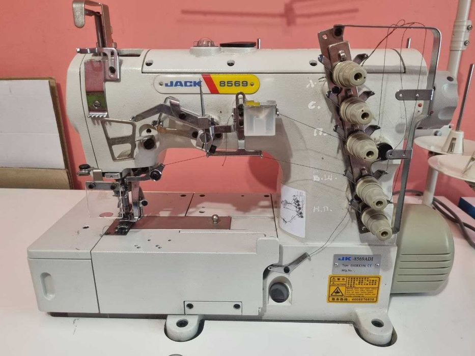 Jack JK-8569ZADI-356/364, промислова розпошивальна машина