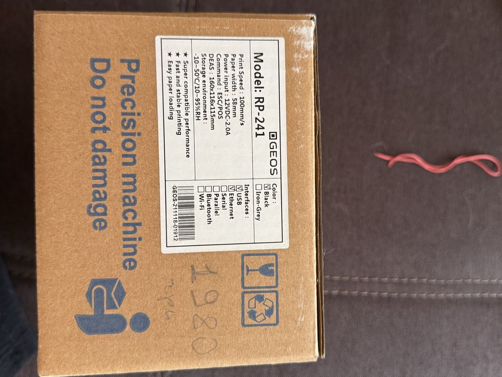 Принтер чеків GEOS RP-241 USB+LAN