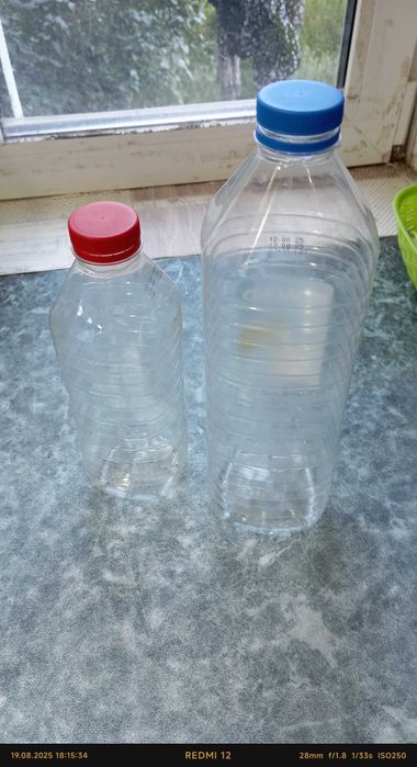 Ведро 3л, тара ПЕТ 1л, 2л, 5л