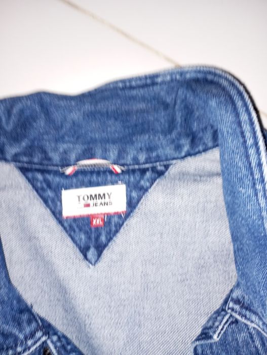 Kurtka damska jeans jesienna Tommy Hilfiger xxl