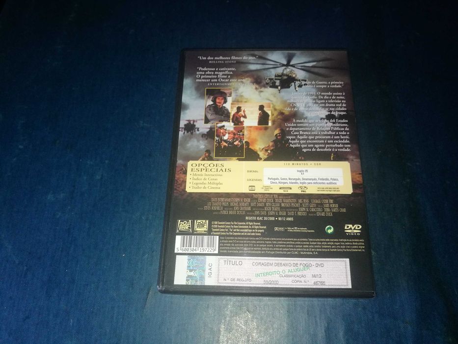CORAGEM DEBAIXO DE FOGO DVD (legendagem em Português)