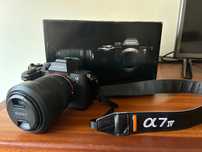 Camera Mirrorless Sony Alpha 7 IV kit de base com lente