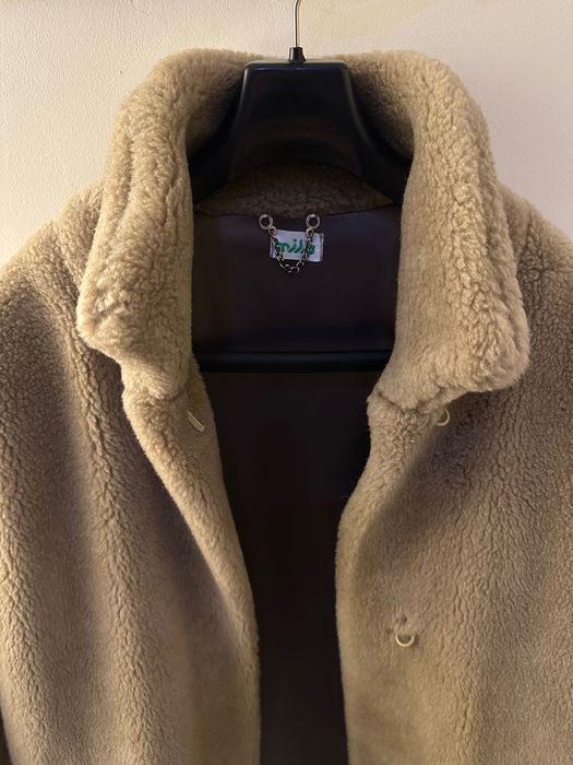 Еко-шуба зі стриженого хутра вівці