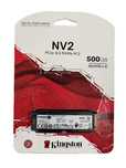 SSD Диск Kingston NV2 500GB M.2 2280 NVMe PCIe 4.0 x4 (SNV2S/500G)