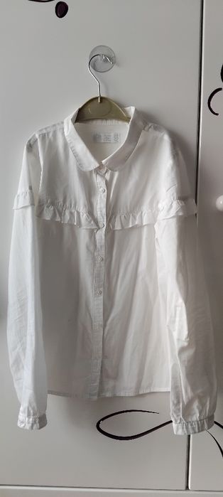 Biała koszula galowa Smyk rozm.152