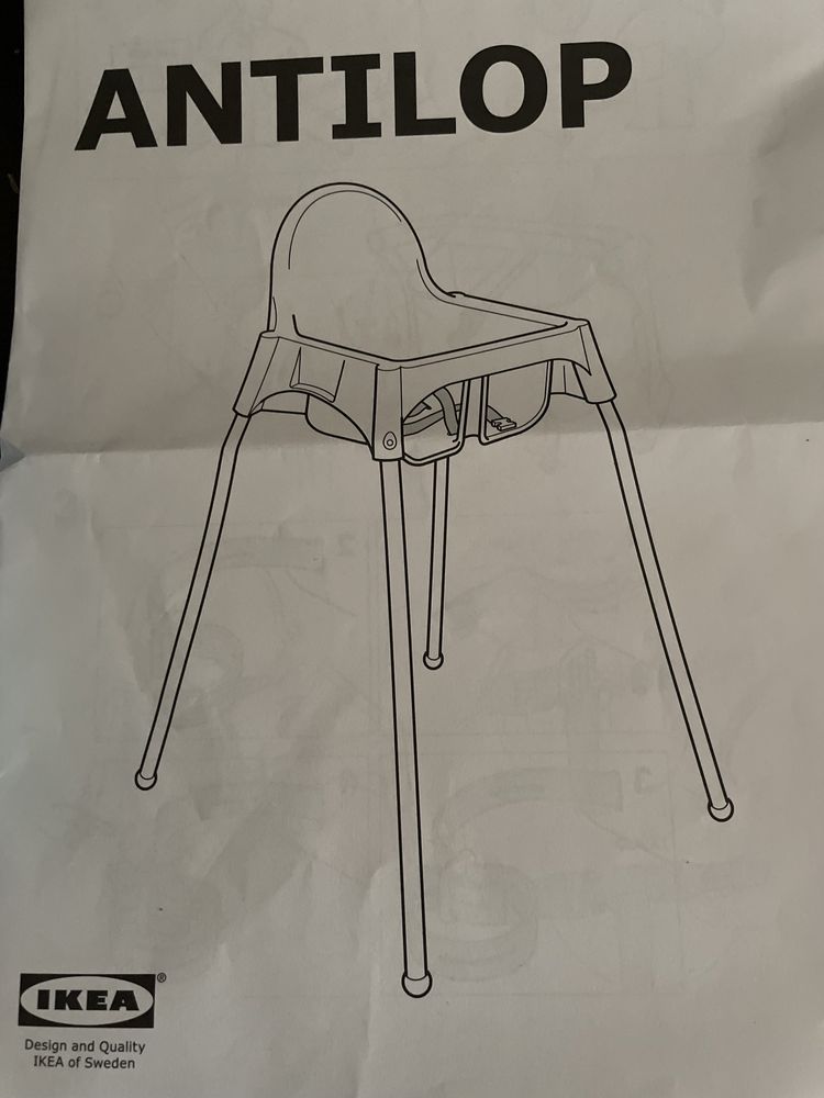 Krzesełko do karmienia Antilop