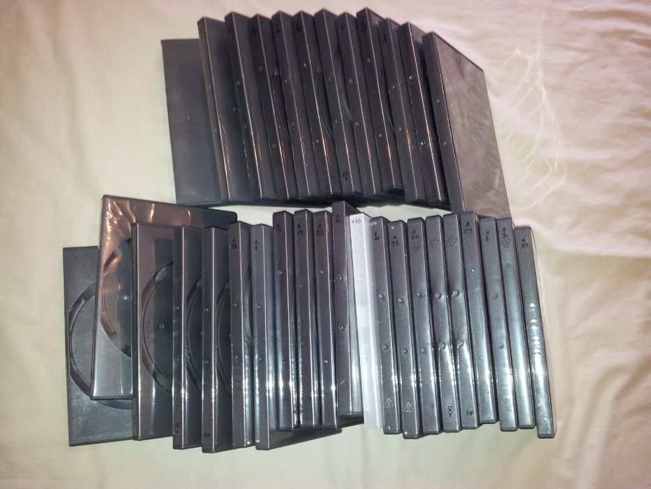 81 DVD Cases (Regular and Small Size)64309738365953124