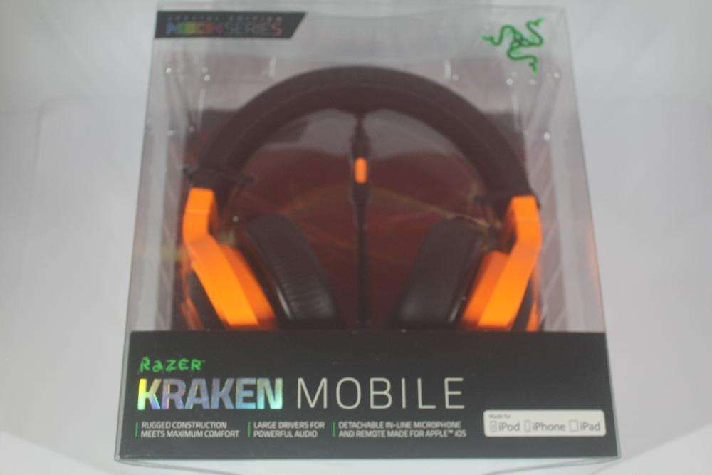 Razer Kraken Neon Limited Ed. Laranja Novos