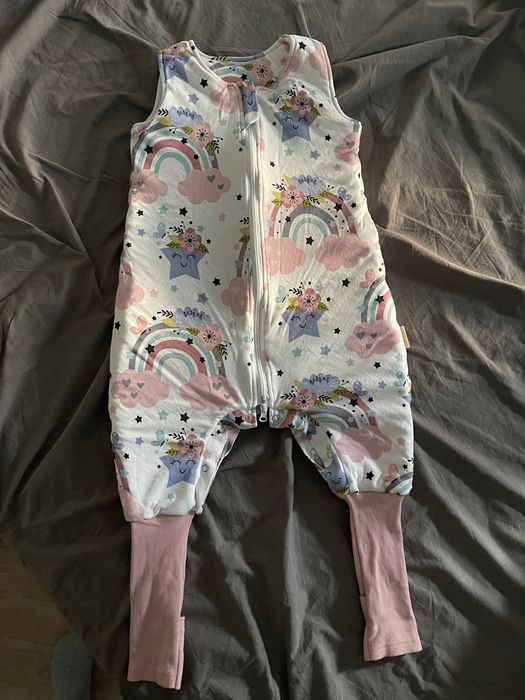 Nowy śpiworek do spania z nogawkami 2 tog,  Lisek Lolo 98