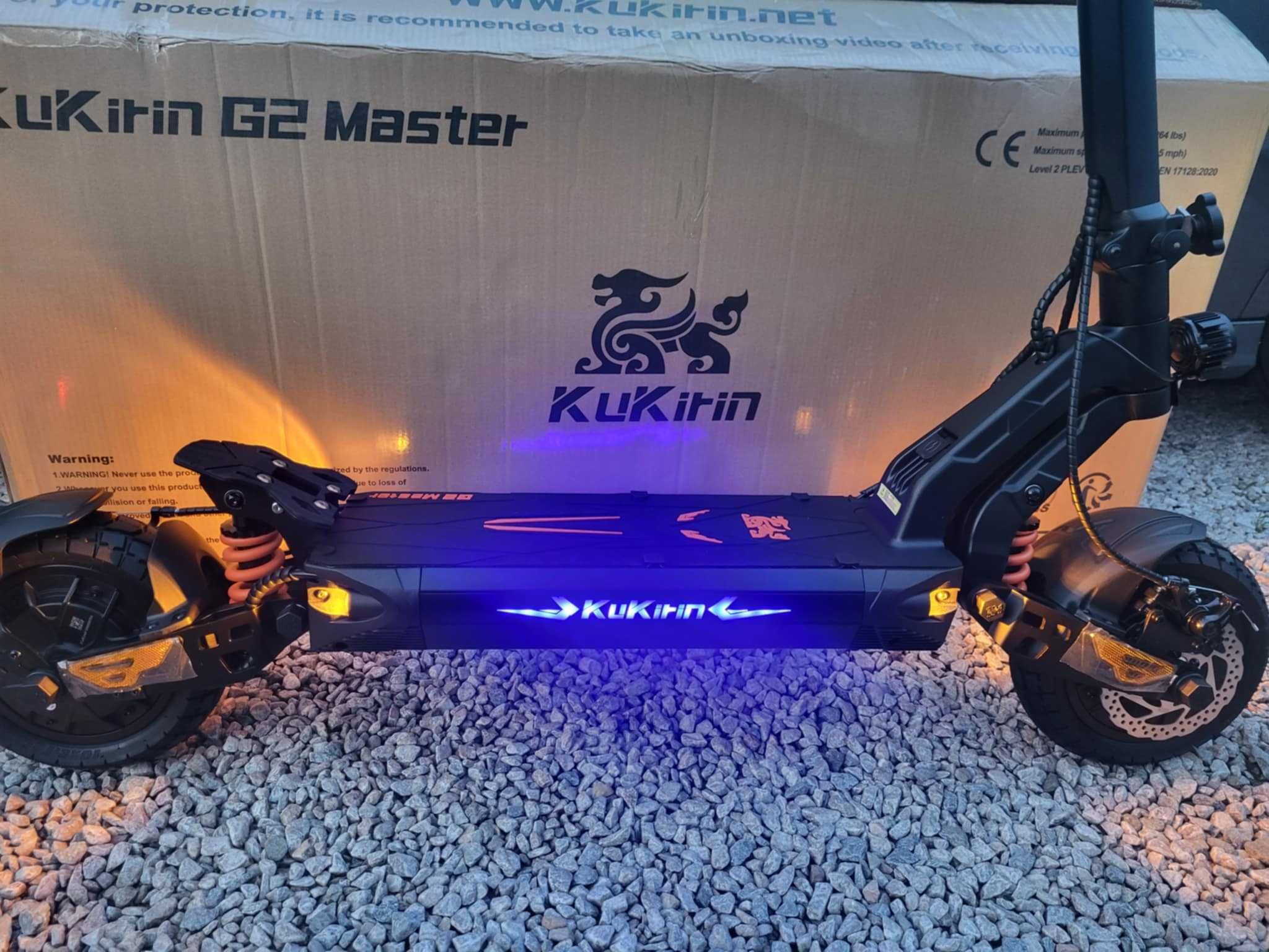 Hulajnoga elektryczna KuKirin G2 Master silnik 2*1000W model 2025