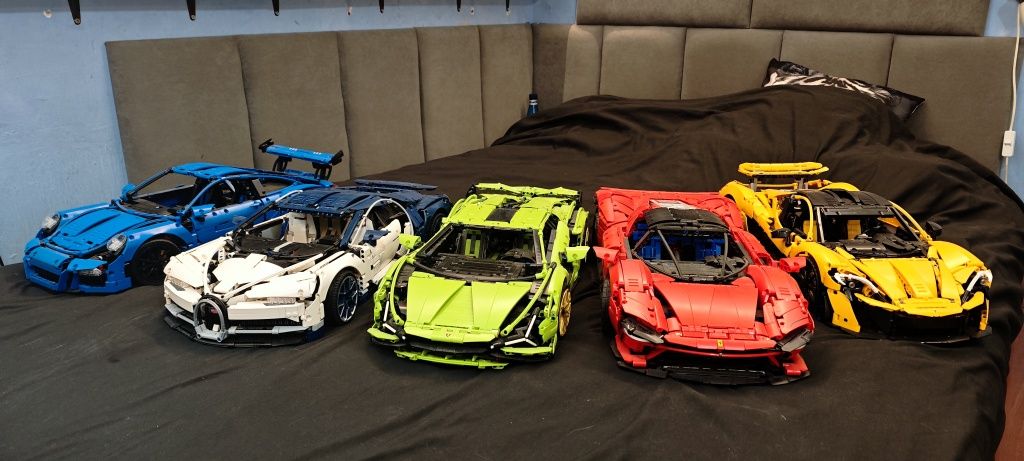 Kolekcja modeli 1:8 LEGO CaDa Mould King Lepin Rastar itp