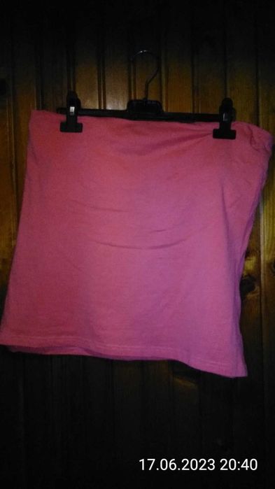 Dunnes Stores Różowa bluzka bez rękawów 42/44