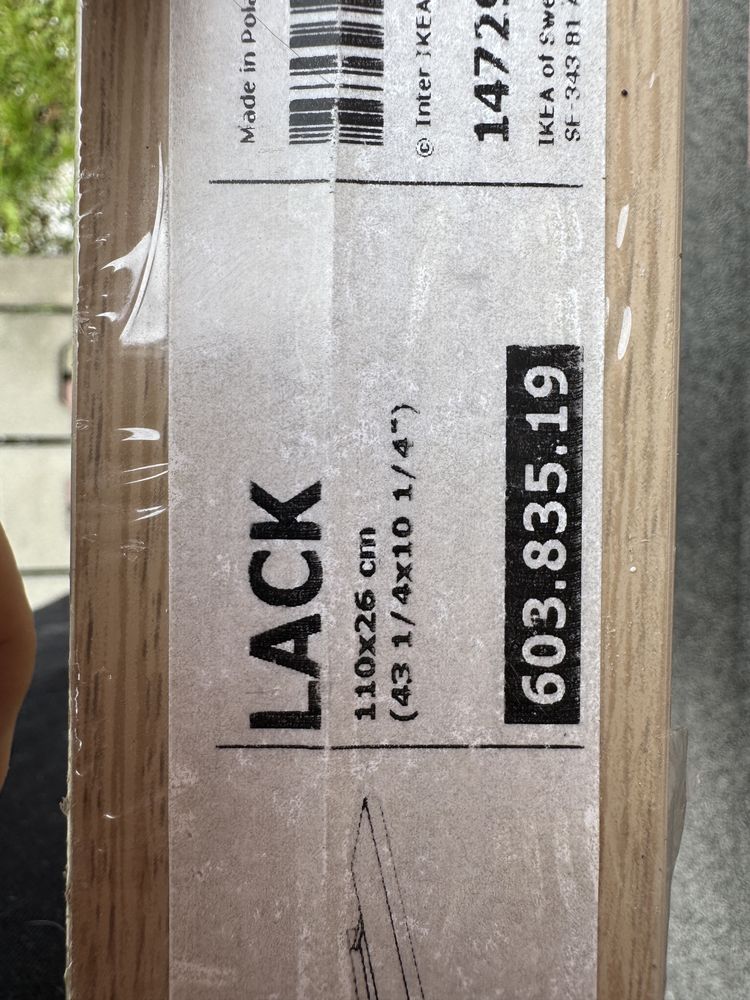 Półka Lack ikea