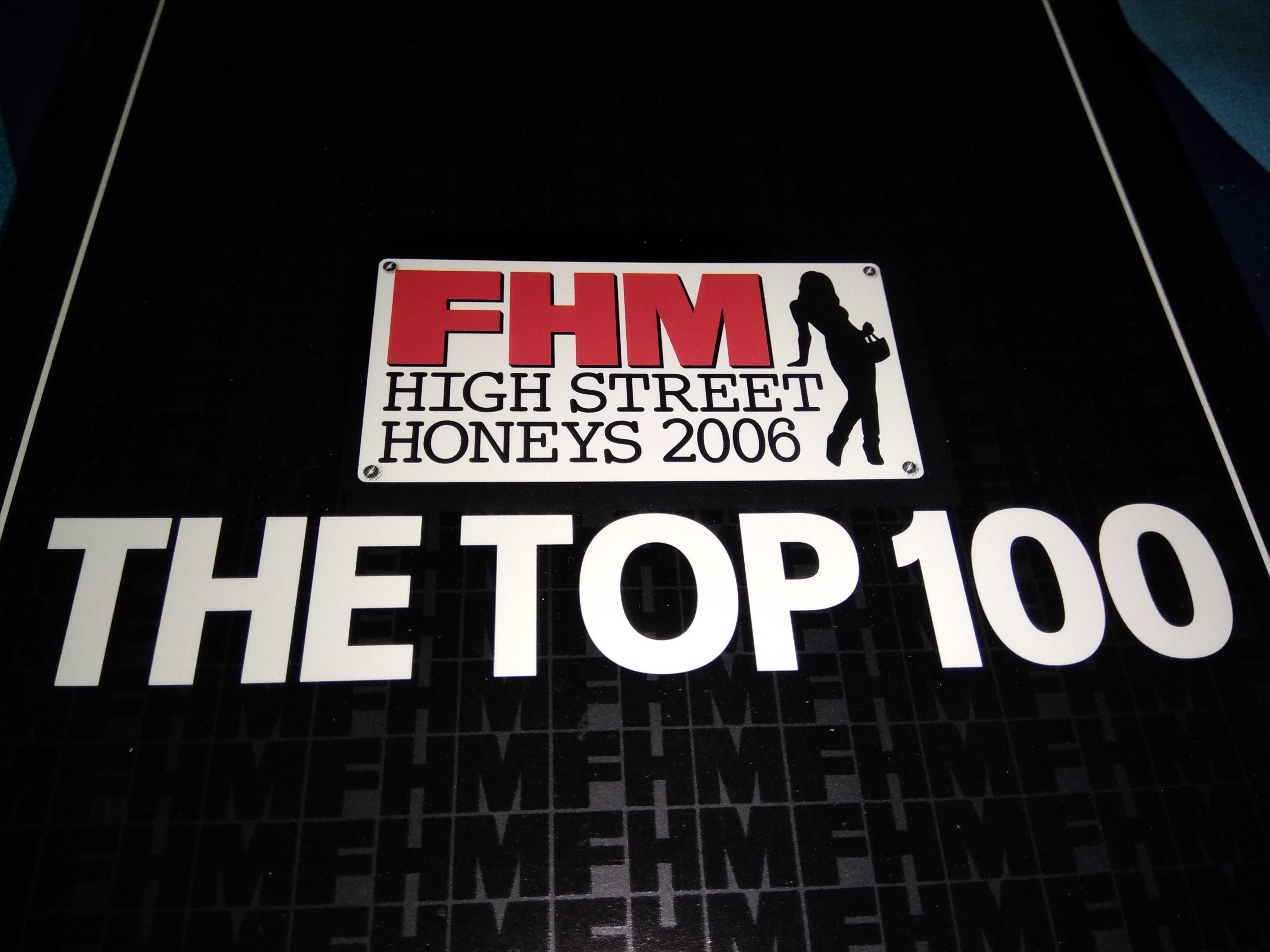 Livro FHM High Street Honeys 2006 - The Top 100 - For Him Magazine UK