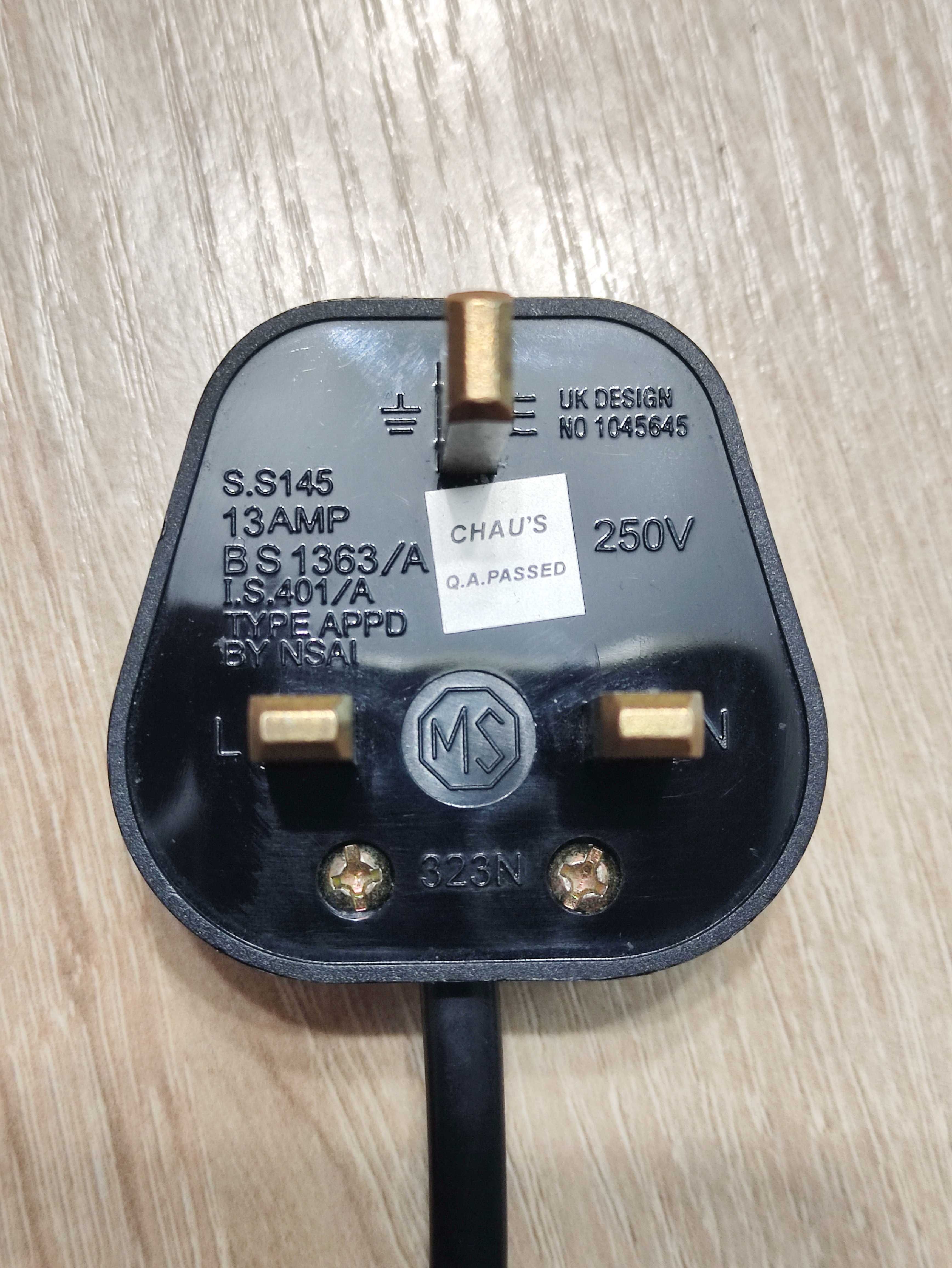 Кабель питания 2,5 А 250V