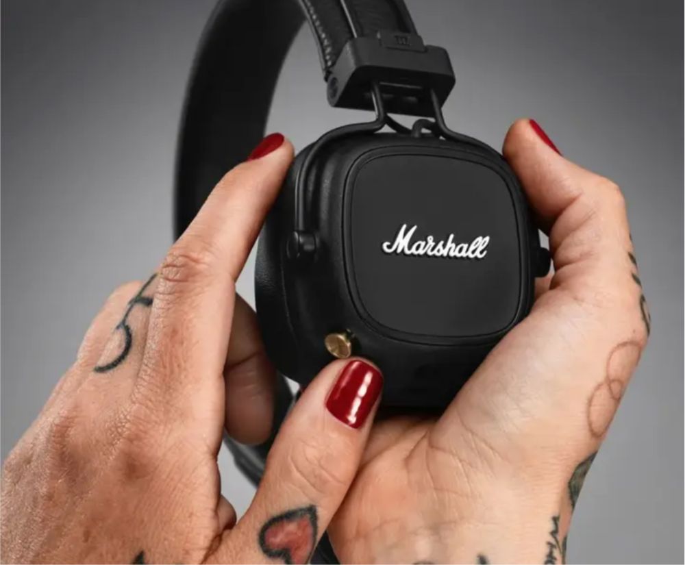 Наушники Marshall Major 4 IV Bluetooth Black
