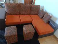 vendo sofa L medio, 3 lugares,