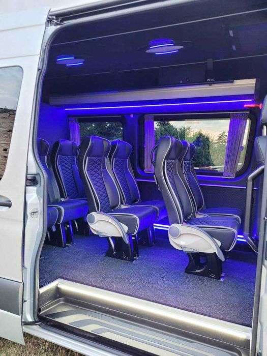 SPRINTER VIP 2023 Wypożyczalnia Busów Wynajem aut 9 osób bus vip