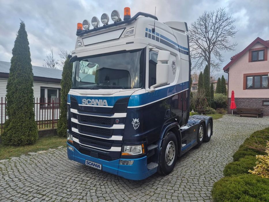 Scania R450  Scania R450 NG 2017r. Pusher 6X2*4 690.Tkm Po kontrakcie/ Sprowadzona!